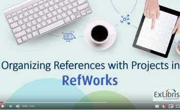RefWorks Projects video